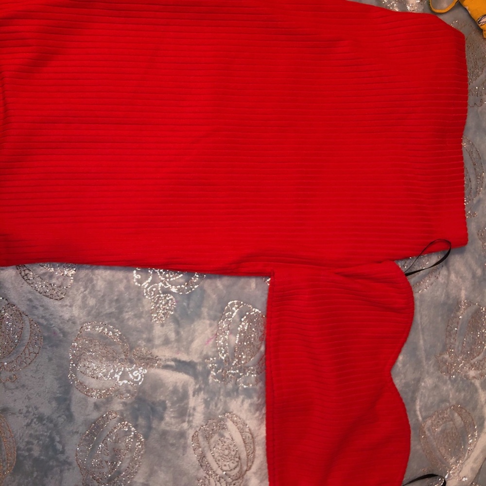Two piece sexy skirt and top